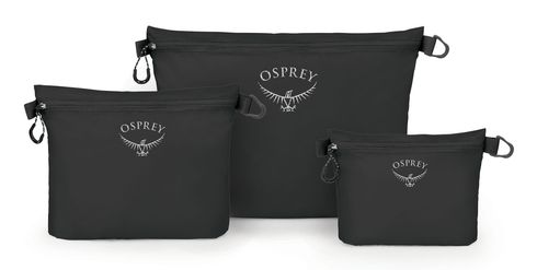 Osprey Ultralight Zipper Sack Set S Black