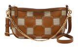 FOSSIL Jolie Shoulder Bag Brown Patchwork
