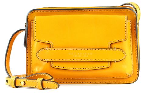 THE BRIDGE Lucrezia Camera Bag Giallo Mais abb. Oro