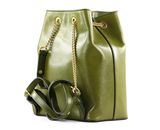 THE BRIDGE Cecilia Backpack Zip Verde Fico Oro