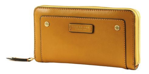 THE BRIDGE Cecilia Zip Around Wallet Giallo Mais abb. Oro