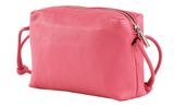 abro Leather Dalia Crossbody Bag Knotted Big Pink