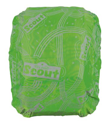 Scout Neon Safety Cape Green