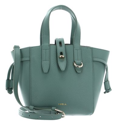 FURLA Net Mini Tote Bag Mineral Green