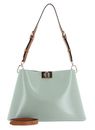 FURLA Fleur Shoulder Bag M Felce