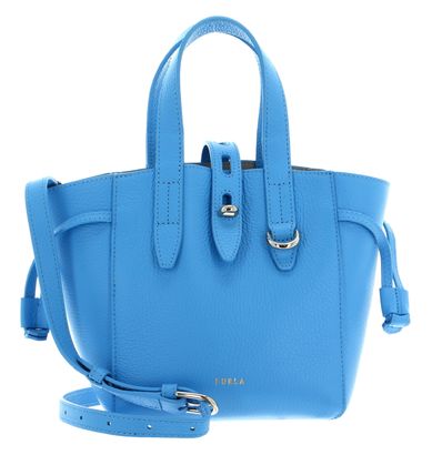 FURLA Net Mini Tote Bag Cerulean