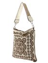 CATERINA LUCCHI Peperomia Shoulder Bag Platino + T / Cognac CATERINA LUCCHI Peperomia Shoulder Bag Platino + T / Cognac