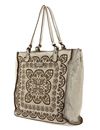 CATERINA LUCCHI Peperomia Shopping Bag Platino + T / Cognac CATERINA LUCCHI Peperomia Shopping Bag Platino + T / Cognac