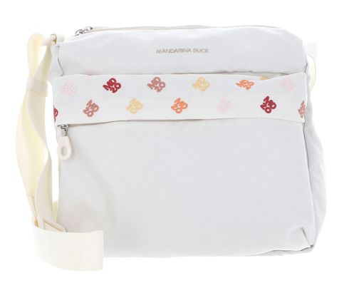 MANDARINA DUCK MD20 Blossom Crossover Bag Optical White