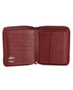 Golden Head Polo RFID Protect Zipped Billfold Coin Wallet Red