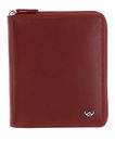 Golden Head Polo RFID Protect Zipped Billfold Coin Wallet Red