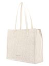 VALENTINO Wave Shopping Bag Cream White