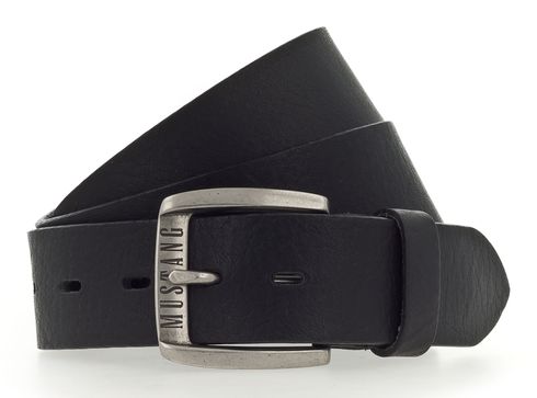 MUSTANG Leather Belt W110 Black