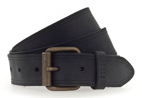MUSTANG Leather Belt W80 Black