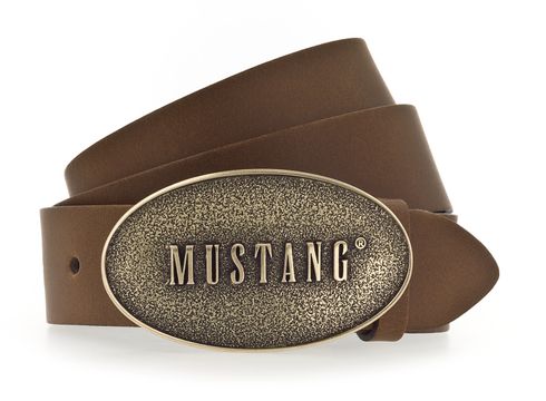 MUSTANG Leather Belt W105 Baileys