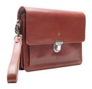 Esquire Toscana Wristlet Bag Brown