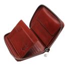 Esquire Toscana Zip Wallet Brown