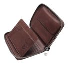 Esquire Toscana Zip Wallet Coffee