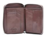 Esquire Toscana Zip Wallet Coffee