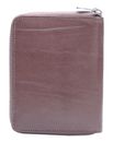 Esquire Toscana Zip Wallet Coffee