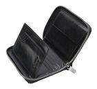 Esquire Toscana Zip Wallet Black