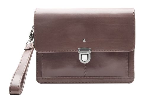 Esquire Toscana Wristlet Bag Coffee