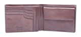Esquire Toscana Leather Wallet Coffee