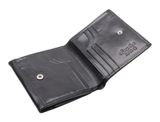 Esquire Toscana Leather Wallet Black Esquire Toscana Leather Wallet Black