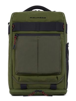 PIQUADRO Arne Computer Backpack With LED Light Verde