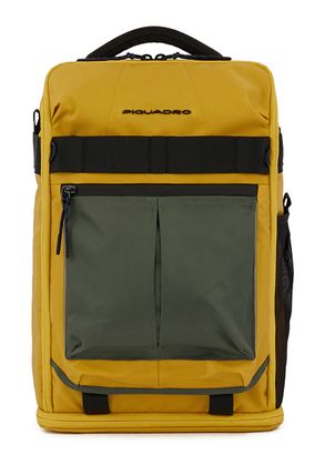 PIQUADRO Arne Computer Backpack With LED Light Giallo