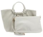 VALENTINO River Re Shopping Bag Cream White