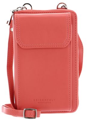 SEIDENFELT MANUFAKTUR Calla Phone Wallet Coral