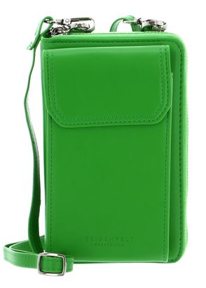 SEIDENFELT MANUFAKTUR Calla Phone Wallet Green