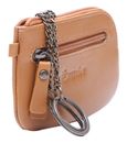 Esquire Peru Key Case Cognac
