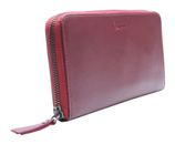 Esquire Peru Zip Around Wallet Red Esquire Peru Zip Around Wallet Red
