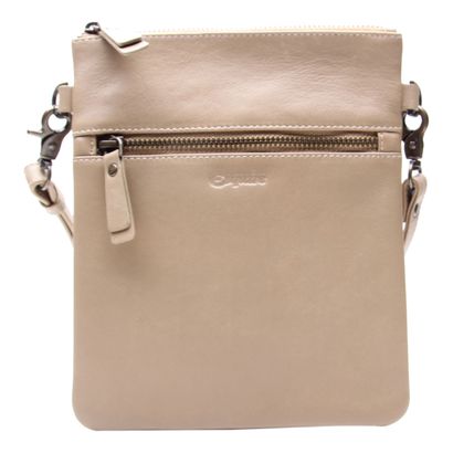 Esquire Peru Small Crossbody Bag Taupe