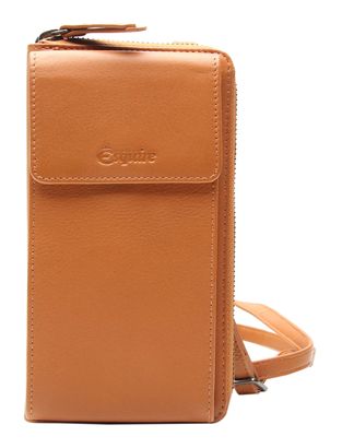 Esquire Peru Phone Wallet Bag Cognac