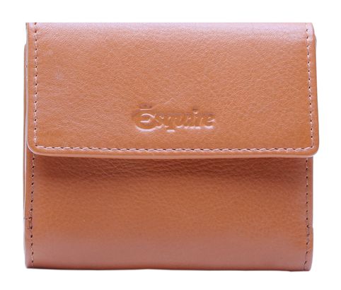 Esquire Peru Lady Wallet Cognac