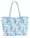 GUESS Vikky Tote Ice Blue Logo