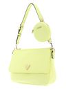 GUESS Eco Gemma Top Zip Shoulder Bag Light Lime GUESS Eco Gemma Top Zip Shoulder Bag Light Lime