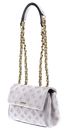 GUESS Kimi Mini Crossbody Flap Silver