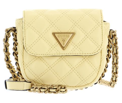GUESS Giully Micro Mini Flap Yellow
