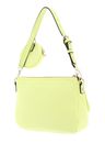 GUESS Eco Gemma Top Zip Shoulder Bag Light Lime