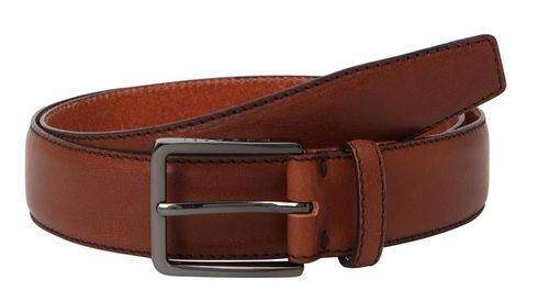 bugatti Men´s Cow Leather Belt 3.5 W80 Brandy