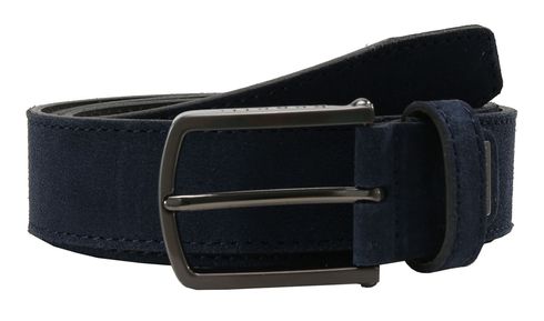 bugatti Soft Men´s Belt 3.5 W95 Navy - shortenable