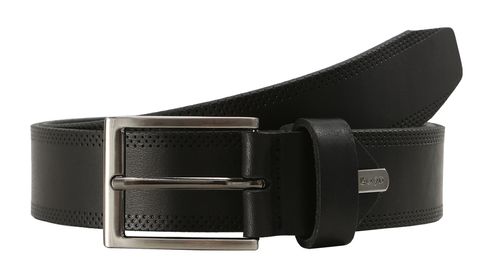 LLOYD Cow Leather Men´s Belt W120 Black - kürzbar