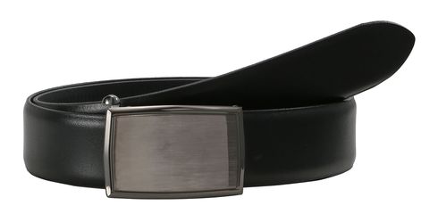 LLOYD Thin Leather Belt 3.5 W105 Black - kürzbar