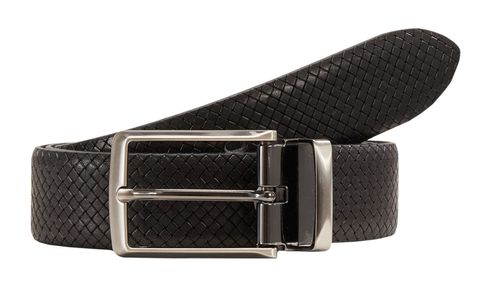 LLOYD Fashion Leather Men´s Belt W110 Black