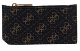 GUESS Vezzola Smart Card Holder With Zipper Brown / Ochre GUESS Vezzola Smart Card Holder With Zipper Brown / Ochre