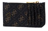 GUESS Vezzola Smart Card Holder With Zipper Brown / Ochre GUESS Vezzola Smart Card Holder With Zipper Brown / Ochre